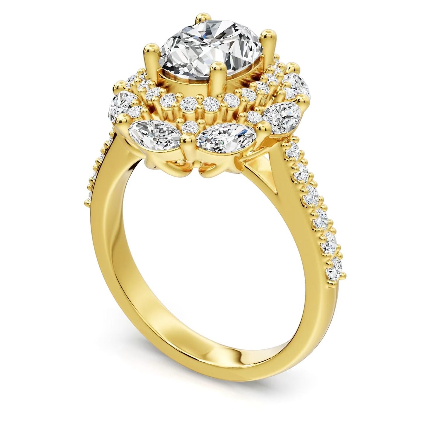 Luxury Diamond Wedding & Engagement Ring – Premium Fine Jewelry