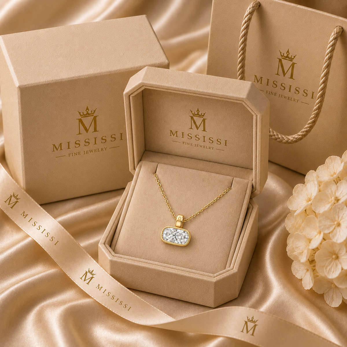 MISSISSI Arc with branded gift packaging