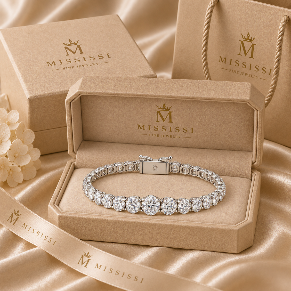 MISSISSI Linea with branded gift packaging