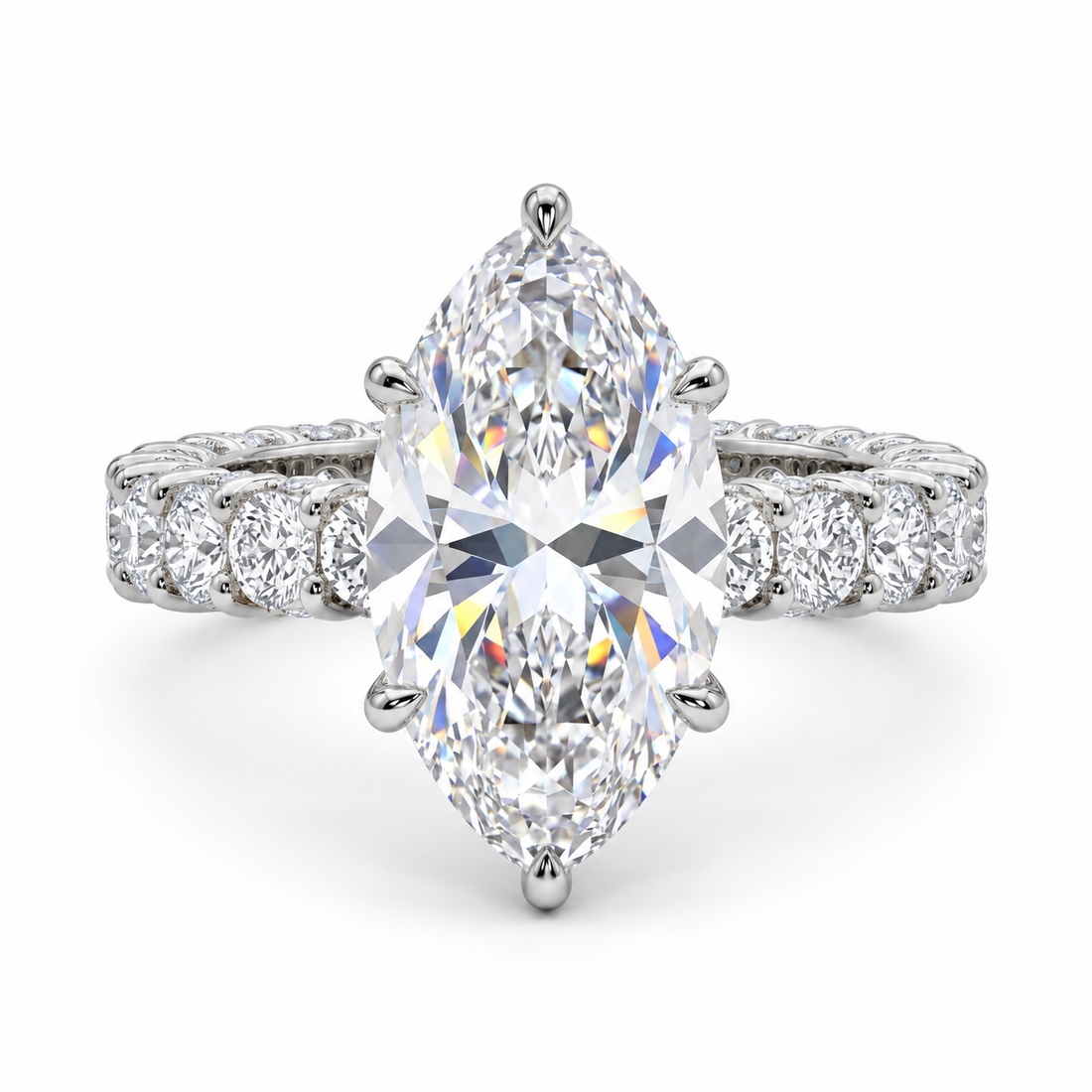 5 Carat Marquise Cut Lab Grown Diamond Engagement Ring: Price, Design, Quality & Customization Guide (2026)