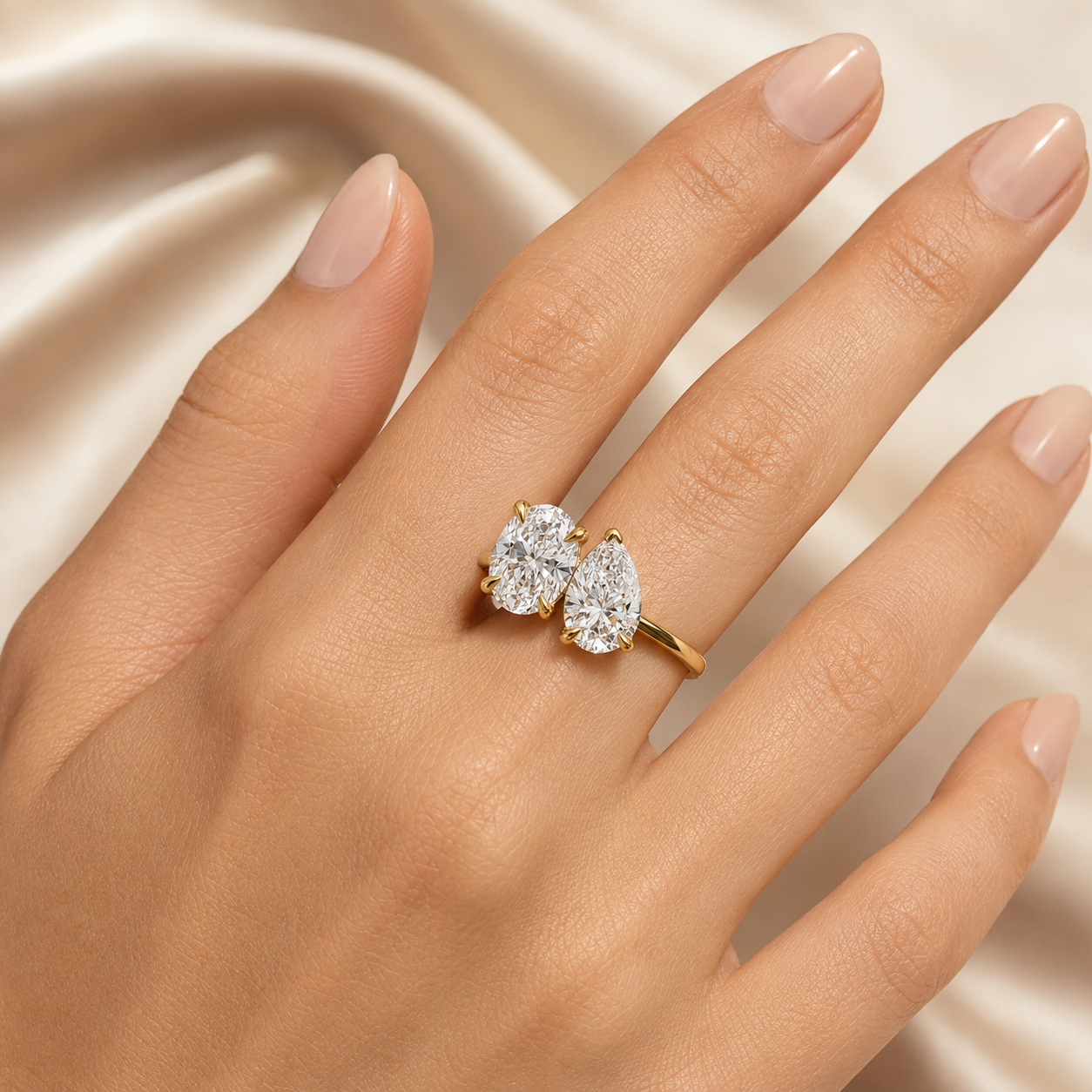 Carat Total Weight Lab Grown Diamond Ring