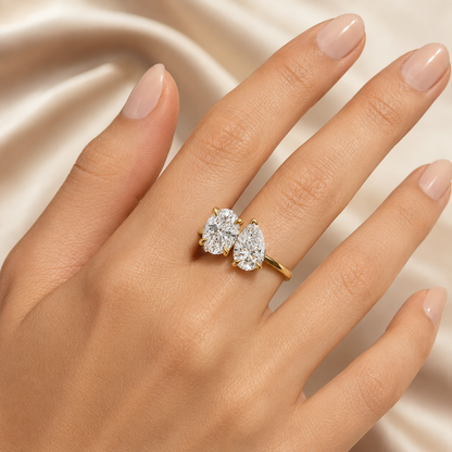Carat Total Weight Lab Grown Diamond Ring