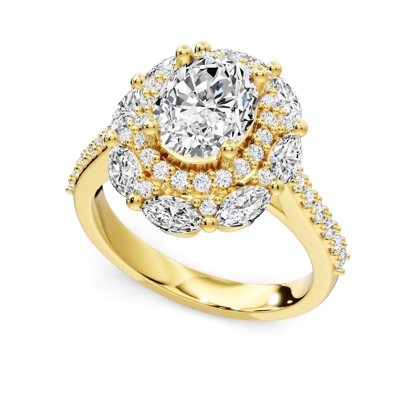 Luxury Diamond Wedding & Engagement Ring – Premium Fine Jewelry