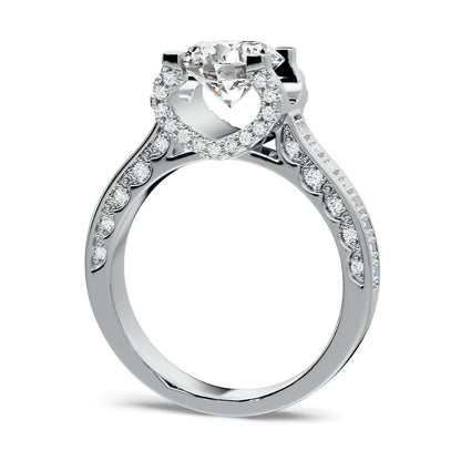 Minimalist Luxury Four-Prong Diamond Ring | Classic Engagement Style