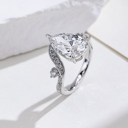 Luxury Heart-Shaped Diamond Ring | New Fashion Design, Elegant & Timeless