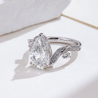 Luxury Heart-Shaped Diamond Ring | New Fashion Design, Elegant & Timeless