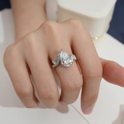 Luxury Heart-Shaped Diamond Ring | New Fashion Design, Elegant & Timeless