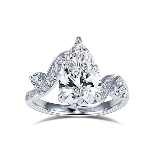 Luxury Heart-Shaped Diamond Ring | New Fashion Design, Elegant & Timeless