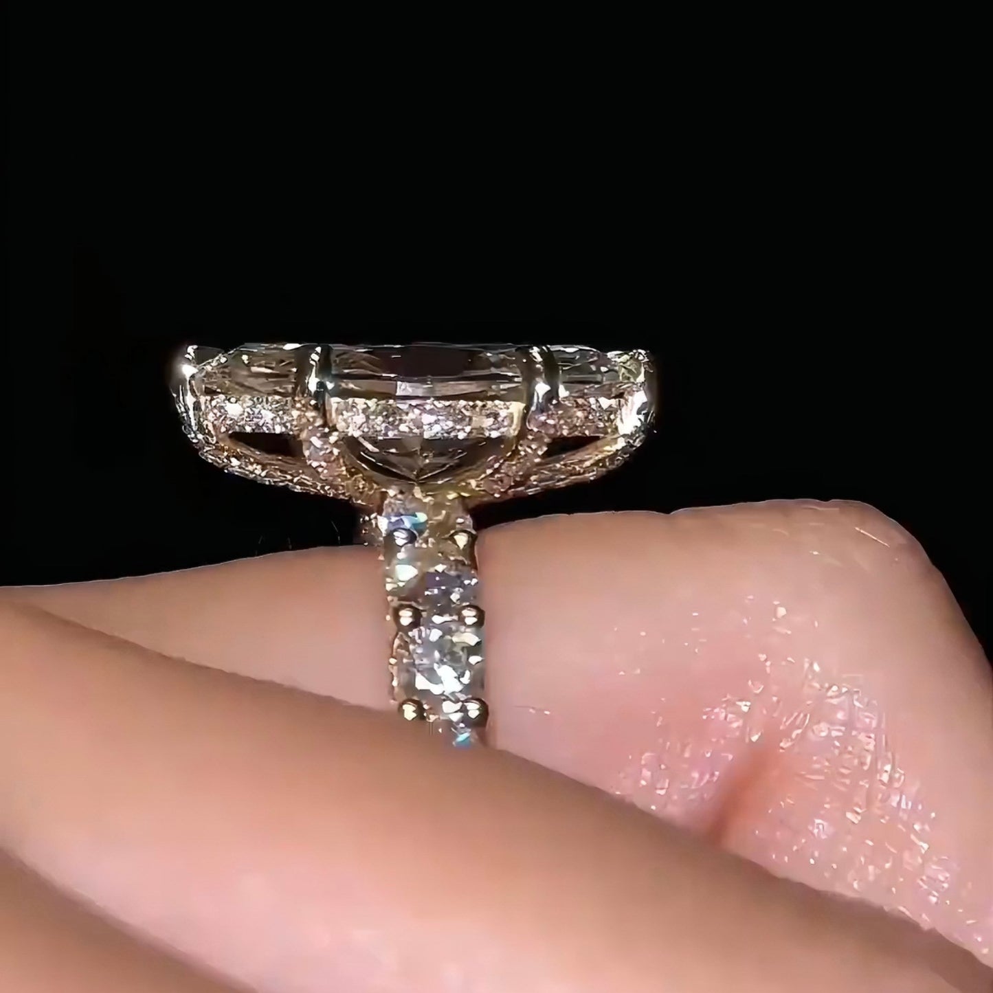 5 Carat Marquise Cut Lab Grown Diamond Ring D Color VVS Clarity – Fine Jewelry for Women