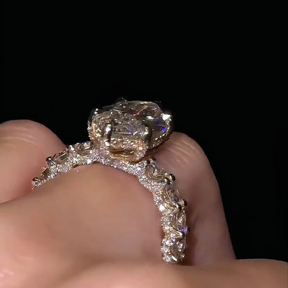 5 Carat Marquise Cut Lab Grown Diamond Ring D Color VVS Clarity – Fine Jewelry for Women