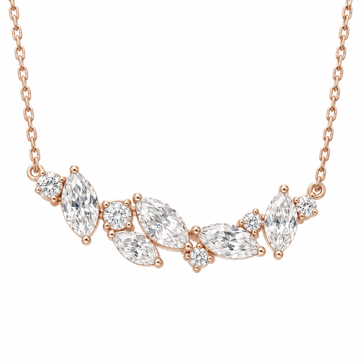 MISSISSI AA07 clean hero design visualization in pale rose-gold color; proportions illustrative