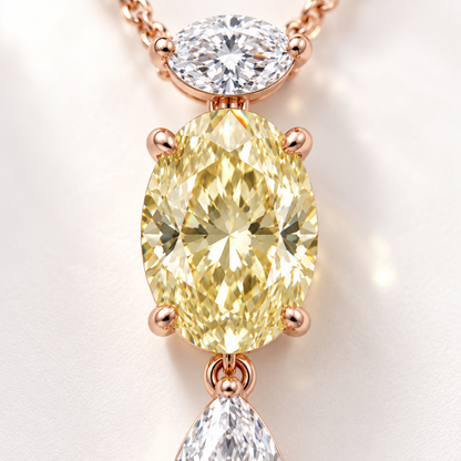 MISSISSI AA08 setting / joint macro design visualization in pale rose-gold color; proportions illustrative