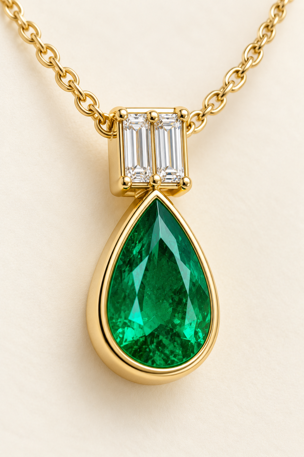 MISSISSI EM08 yellow gold detail design visualization