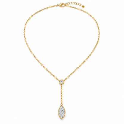 MISSISSI ligne marquise lariat front view.