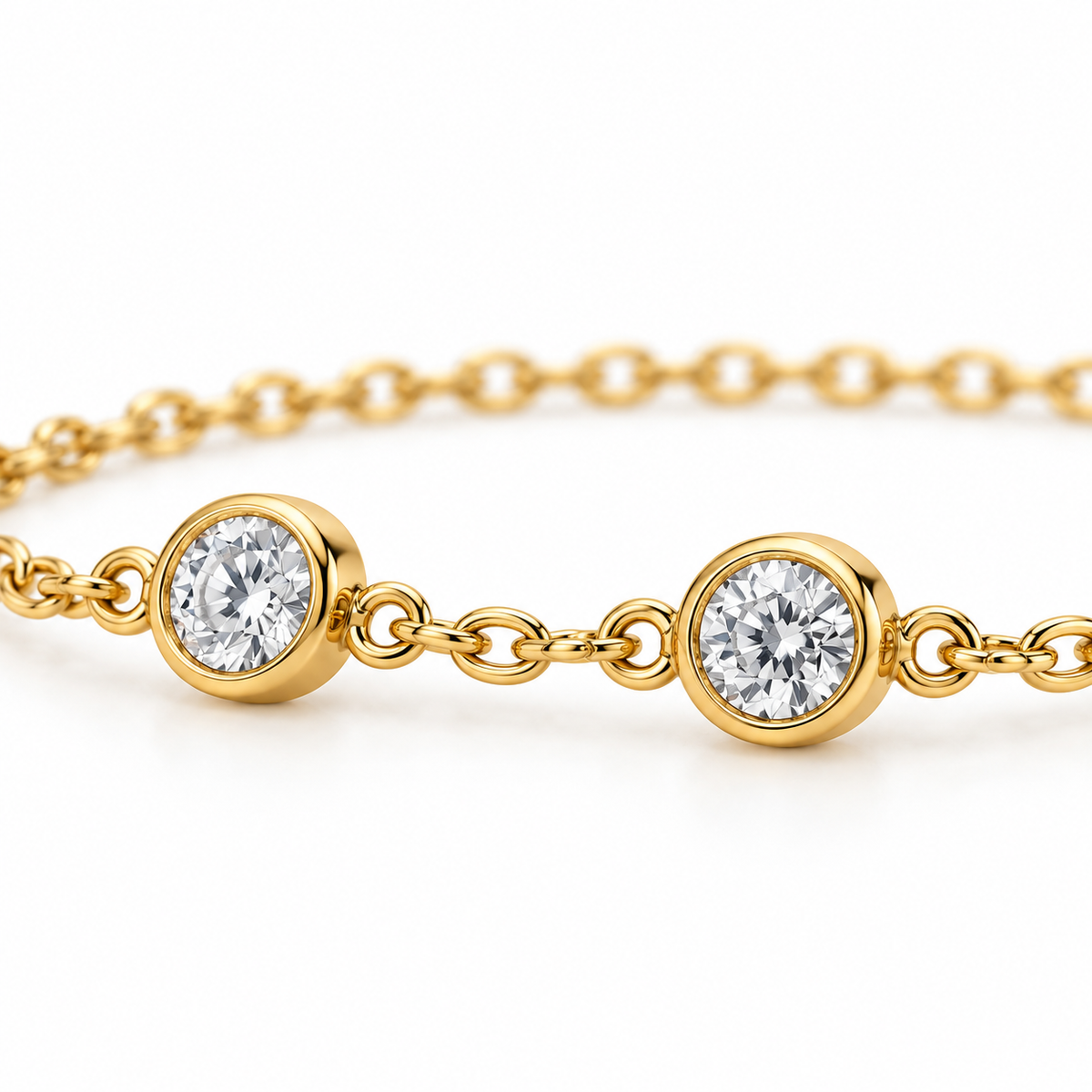 MISSISSI constellation station bracelet profile view.