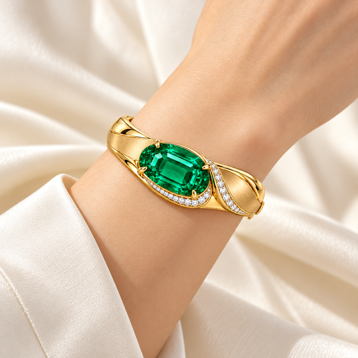 MISSISSI Verdant Fold GE26-B05 illustrative wrist styling; design visualization, not an exact fit or scale reference.