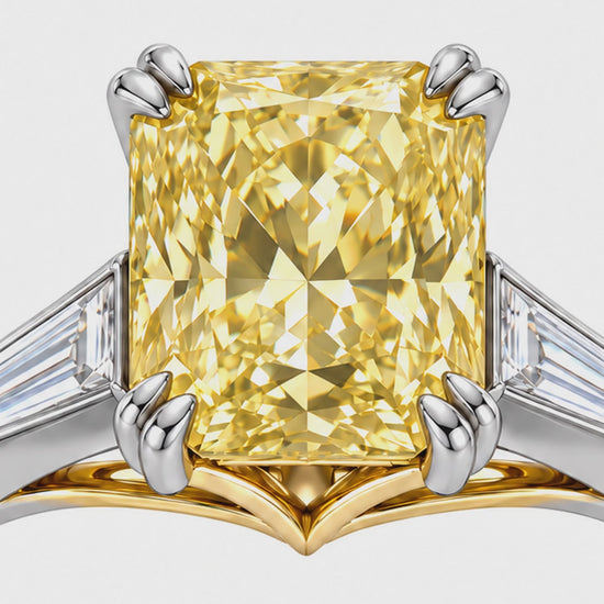 MISSISSI R047-SOLARA-6-CT-YELLOW-RADIANT-CUT — 12-second design film with English narration and captions — Remaining Collection Batch 3