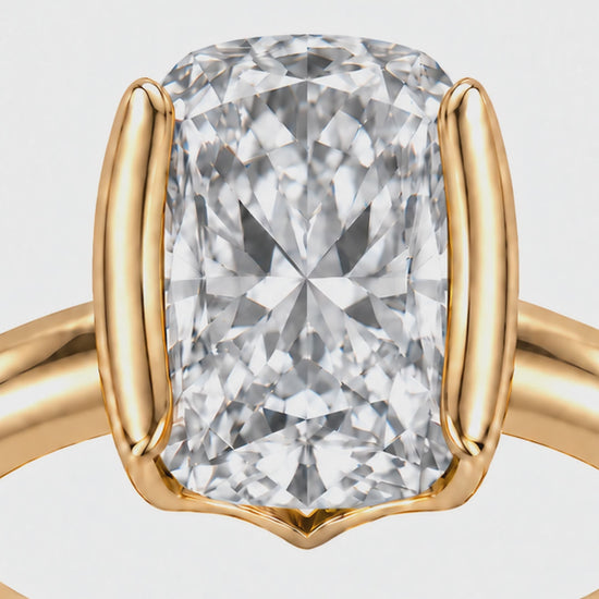 MISSISSI R045-EMBRACE-5-CT-ELONGATED-CUSHION-CUT — 12-second design film with English narration and captions — Remaining Collection Batch 3