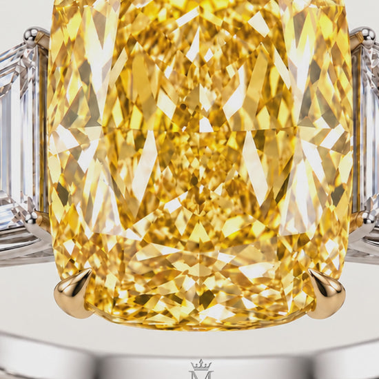 MISSISSI R020-SAFFRON-LADDER-6-CT-YELLOW-CUSHION — 12-second design film with English narration and captions — Remaining Collection Batch 1
