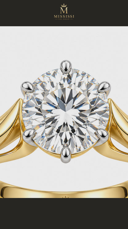 MISSISSI R048-ARCFORM-5-CARAT-ROUND — 12-second design film with English narration and captions — Remaining Collection Batch 3