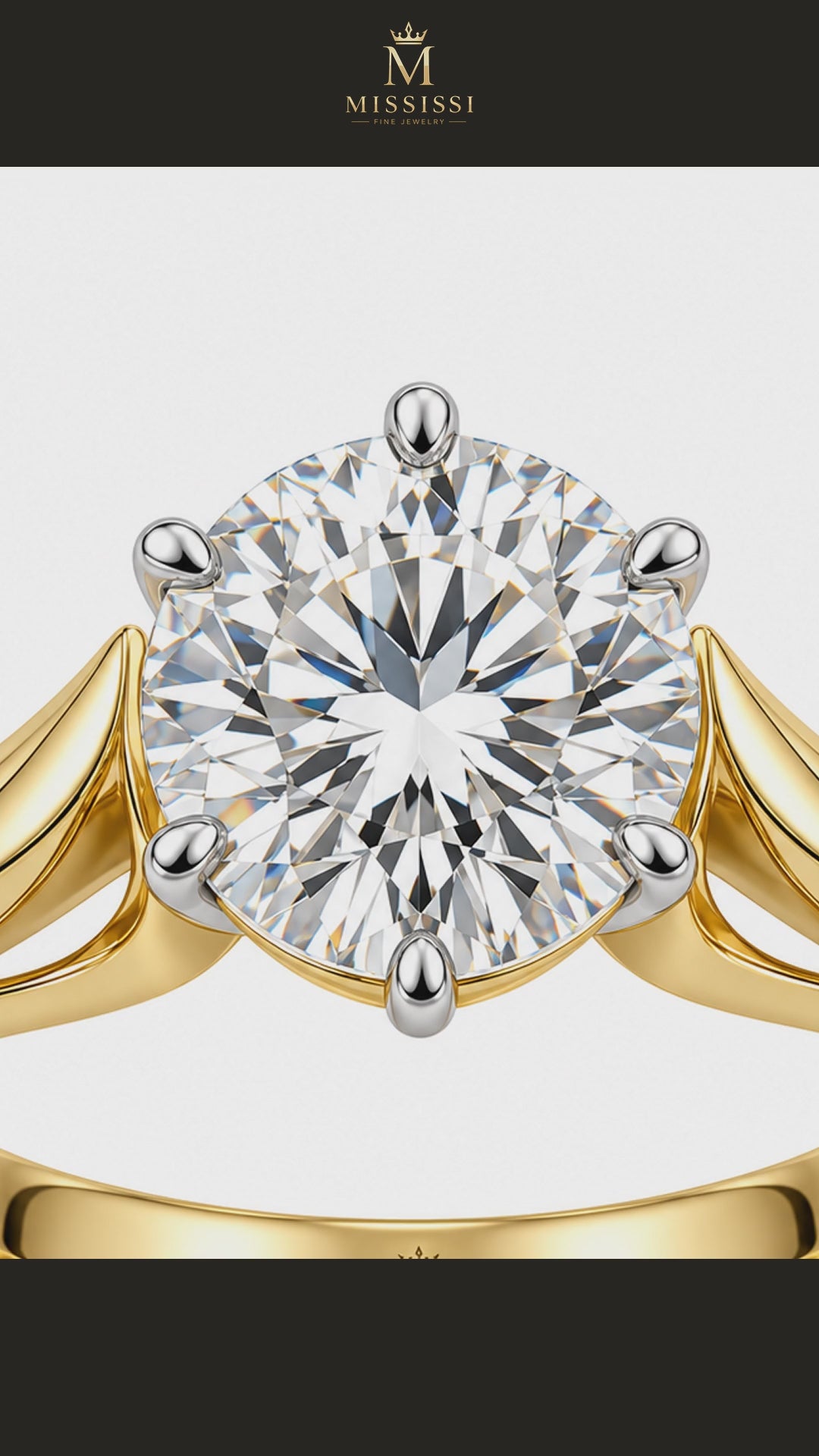 MISSISSI R048-ARCFORM-5-CARAT-ROUND — 12-second design film with English narration and captions — Remaining Collection Batch 3