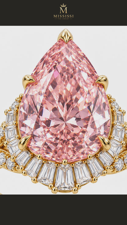 MISSISSI R057-BLUSH-TIDAL-CROWN-8-CT-PINK-PEAR — 12-second design film with English narration and captions — Remaining Collection Batch 3