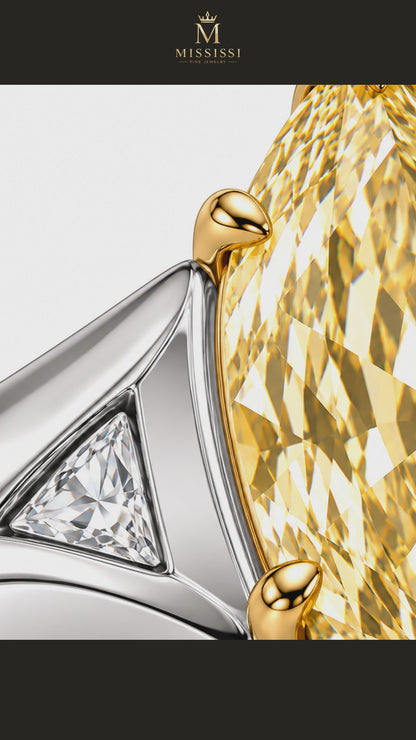 MISSISSI R040-AUREATE-WINGS-8-CT-YELLOW-MARQUISE — 12-second design film with English narration and captions — Remaining Collection Batch 2