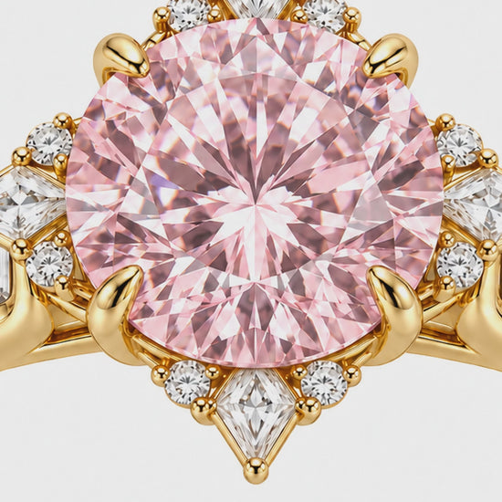 MISSISSI R055-PINK-COMPASS-ROSE-7-CT-PINK-ROUND — 12-second design film with English narration and captions — Remaining Collection Batch 3