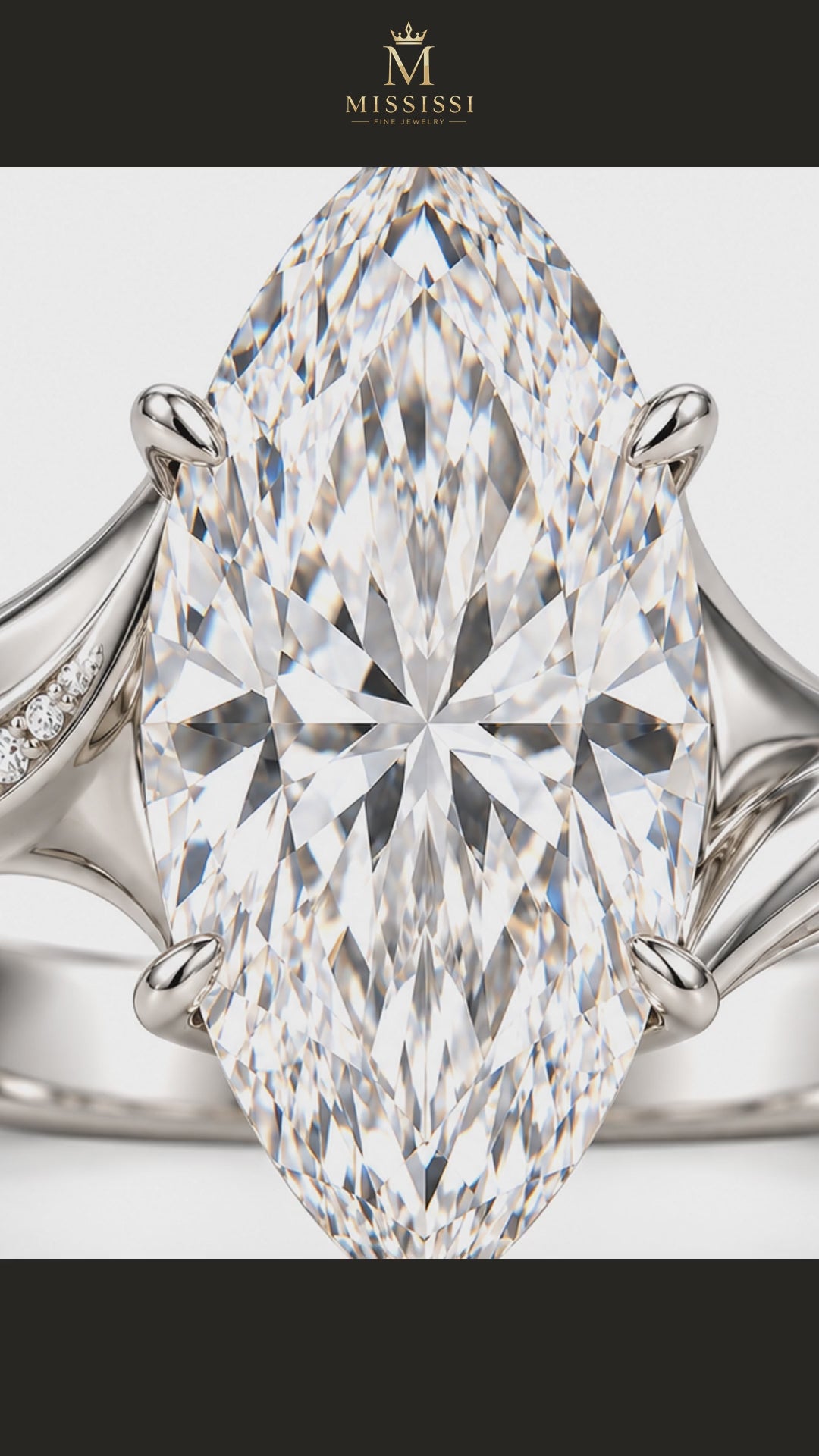 MISSISSI R076-LIQUID-CREST-7-CARAT-MARQUISE — 12-second design film, English narration and captions — overnight-128-20261014