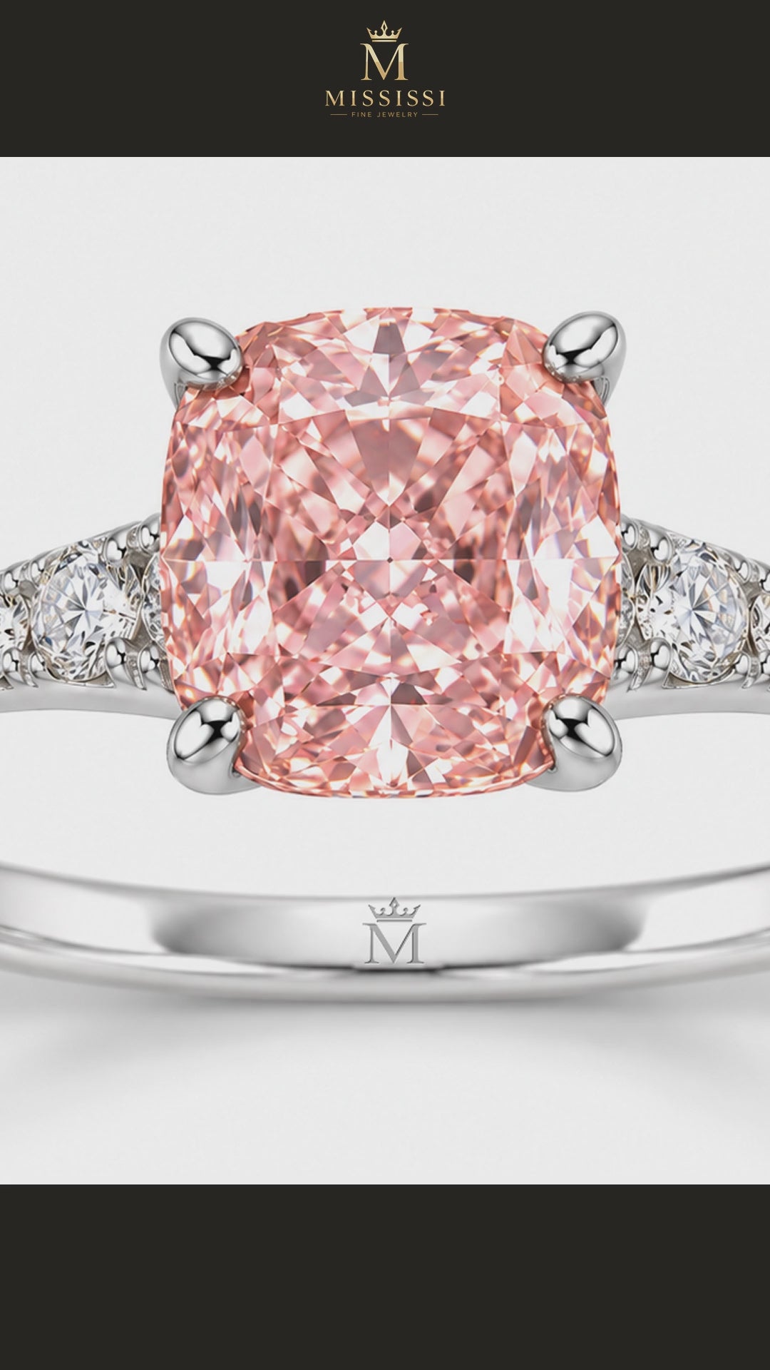 MISSISSI R094-ROSECUSH-CUSHION-PAVE-PINK — 12-second design film, English narration and captions — overnight-128-20261014