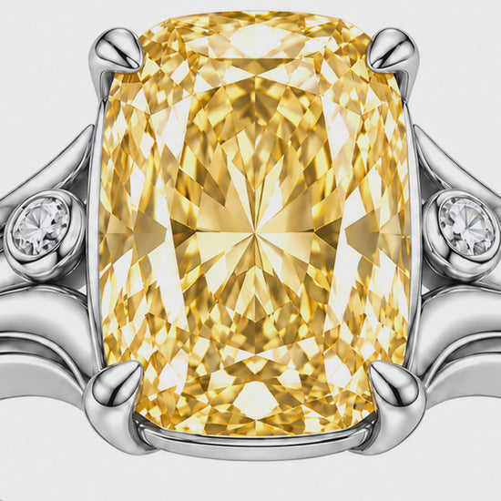 MISSISSI R042-GOLDEN-CADENCE-8-CT-YELLOW-CUSHION — 12-second design film with English narration and captions — Remaining Collection Batch 3