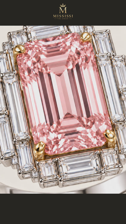 MISSISSI R064-BLUSH-TERRACES-8-CT-PINK-EMERALD-CUT — 12-second design film, English narration and captions — overnight-128-20261014