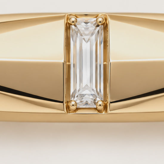 MISSISSI R036-FACET-LINE-14K-GOLD — 12-second design film with English narration and captions — Remaining Collection Batch 2