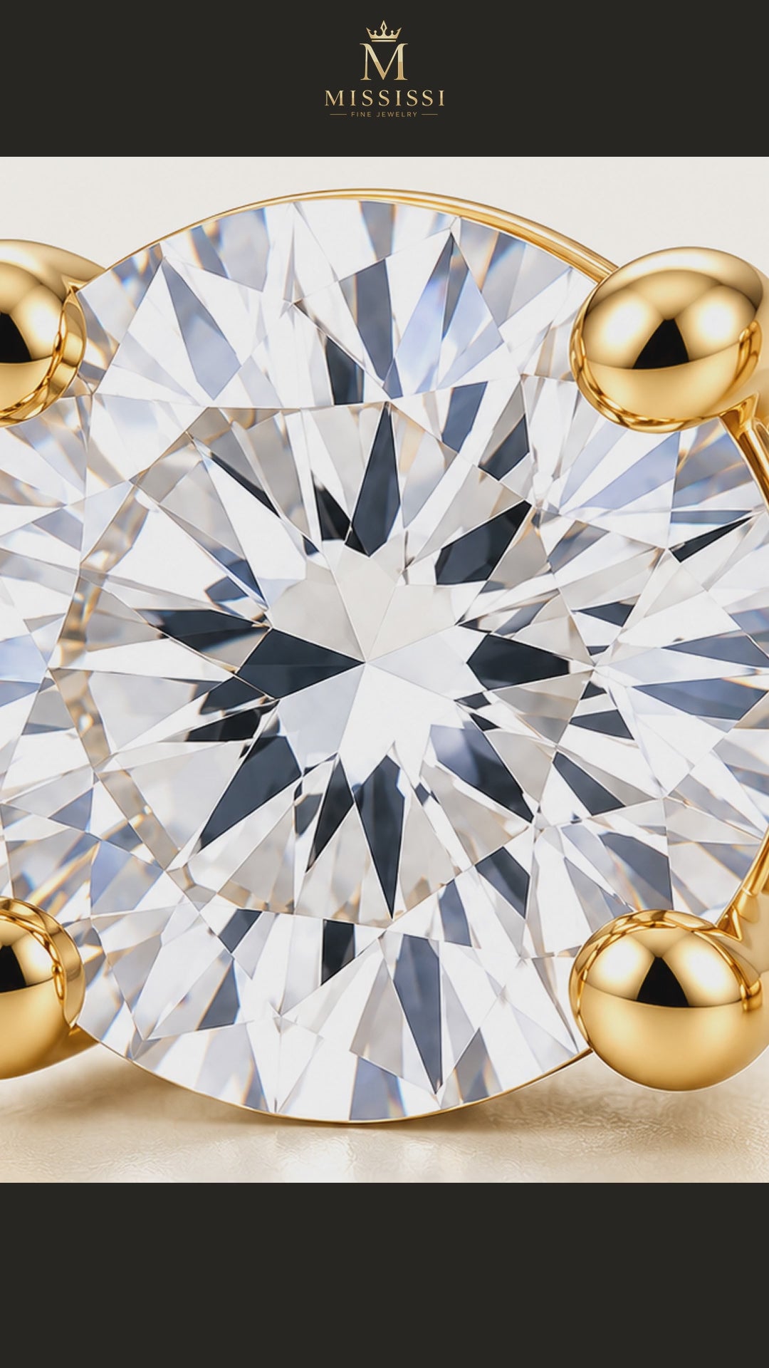 MISSISSI R032-T13-ROUND-SOLITAIRE — 12-second design film with English narration and captions — Remaining Collection Batch 2