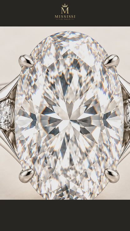 MISSISSI R037-LUMINOUS-FOLD-7-5-CARAT-OVAL — 12-second design film with English narration and captions — Remaining Collection Batch 2